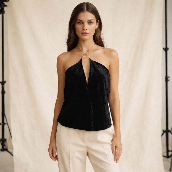 Reformation Tops - Reformation Violette Velvet Top